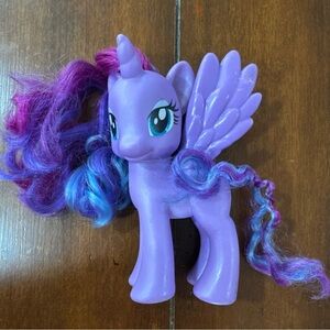 My Little Pony G3 Pink Translucent Flower Pony Figure Hasbro 2000s Vintage 3 In